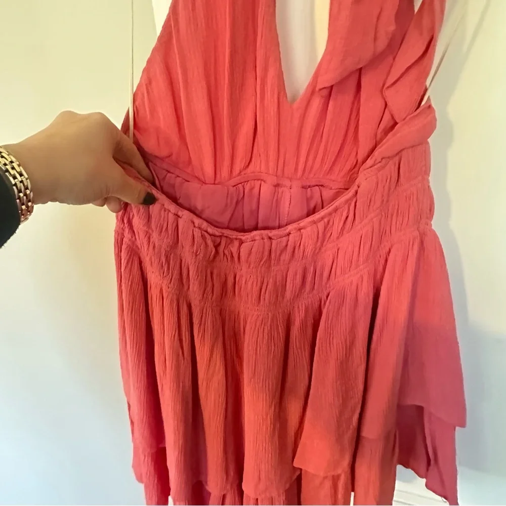 Pink Halter Neck romper - Picture 7 of 13